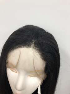 Perruque Remy à lace transparente pour femmes noires, EXTENSION de cheveux humains vierges lisses de haute qualité, prix en gros - Product Image 5