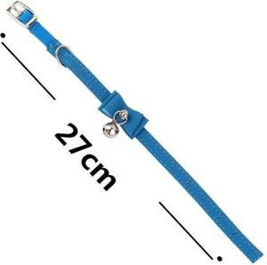 ปลอกคอหนังสำหรับสุนัขแมวล่าสัตว์,ปลอกคอสัตว์เลี้ยงหนังแมวปรับได้ตามต้องการหรูหราส่วนบุคคล - Product Image 4