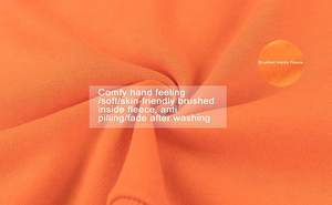 เสื้อฮู้ดสตรีทแวร์ผู้ชาย แขนยาว ผ้าฟลีซอุ่น สวมใส่สบาย ทรงหลวม สำหรับแฟชั่นฤดูใบไม้ร่วงและฤดูหนาว - Product Image 4