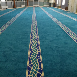 Wall to Wall Special Woven Mosque Carpet Acrylic Polypropylene Polyamide Wool Carpet Special Production Floor Carpet - Product Image 1