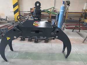 Fixation de grappin à bois avec pompe à moteur et engrenage pour excavateur 20 tonnes-pumax Pmx 200 - Product Image 4