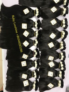 Pelo peruano virgen vietnamita a granel, superdoble estiramiento, duración de hasta 2 años con el cuidado adecuado - Product Image 3