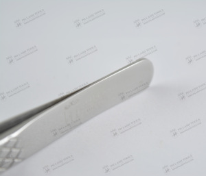 Pince à épiler d'extension de cils de volume russe 75 degrés de large pointe marque privée, pince à épiler de volume d'extension de cils marque privée - Product Image 6