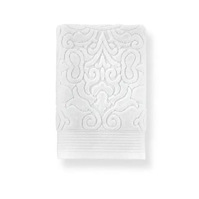 2022 современный стиль и удобные наборы жаккардовых полотенец белого цвета с пользовательским логотипом доступны по оптовой цене