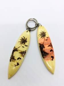 Porte-clés sculpté en bois instarsia, artisanat, qualité supérieure du VIETNAM, haute qualité - Product Image 3