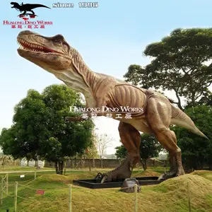 큰 크기 구매 애니마트로닉스 티라노 사우루스 렉스 공룡 모델 생생한 운동