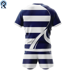 Uniformes de Rugby Sublimados Personalizados de Primera Calidad, Conjuntos Deportivos con Logotipo Personalizado, Uniforme Deportivo de Rugby 100% Poliéster - Product Image 2