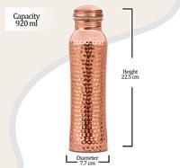 Bouteille d'eau ronde 920 ml alimentaire Boisson Fin PAR KSN