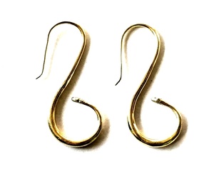 SILVER ZONE 2021 Nouvelles boucles d'oreilles créoles plaquées or style bohème en forme de serpent pour anniversaire - Product Image 4