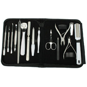 15 Pcs Manicure <b>Pedicure</b> Tool Kit with Nail Clippers - Product Image 1
