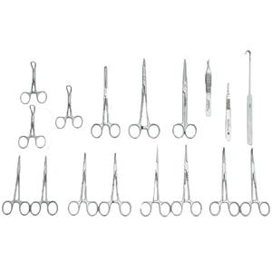 ชุดผ่าตัดทั่วไปสำหรับสัตวแพทย์,ชุดผ่าตัดสัตว์ทั่วไปชุดผ่าตัดเนื้อเยื่ออ่อนสัตวแพทย์พร้อมข้อกำหนดเฉพาะ - Product Image 3