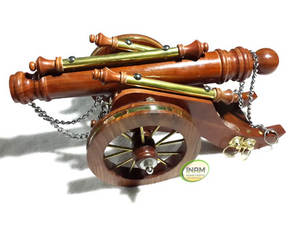 Cañón de Madera Decorativo y de Diseño de Alta Calidad / Cañón de Madera Hecho a Mano con un Diseño Hermoso - Product Image 3