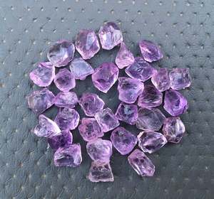 Piedras naturales de amatista rosa, piedras naturales curativas, para hacer joyas, colección de piedras, 50 piezas - Product Image 5