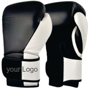 Guantes de cuero de vaca de todos los tamaños para artes marciales y entrenamiento de punzonado - Product Image 1