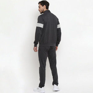 Chándal de gimnasio con logotipo personalizado para hombre, diseño sólido 100% algodón, diseño de ajuste de piel con cintura elástica, parte inferior activa, venta al por mayor - Product Image 2