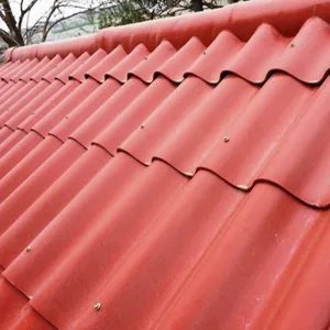 Ucuz fiyat fiber çimento çatı levhaları olmayan asbest