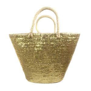 Panier à paillettes fait main, articles essentiels - Product Image 1