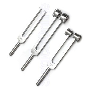 Ensemble de fourchettes de réglage sensoriel, en alliage d'aluminium, 3 pièces - Product Image 1