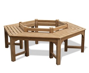 Banc carré en teck Enterenprise avec dossier - Design traditionnel, apparence moderne, mobilier de patio extérieur durable - Product Image 1