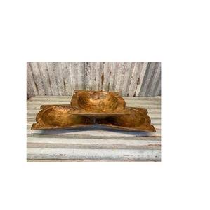 Best Quality Wooden <b>Dough</b> <b>Bowls</b> with Handle Handmade Serving <b>Bowl</b> Unique Design at Factory Price Products - Product Image 4