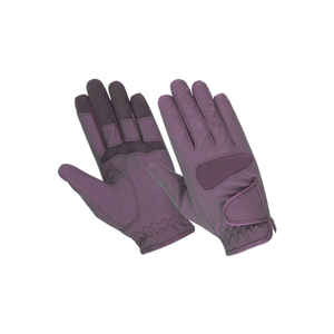 Équestre léger cuir synthétique coton et maille équitation gants d'hiver coupe-vent anti-dérapant chaud sports de course en plein air - Product Image 2