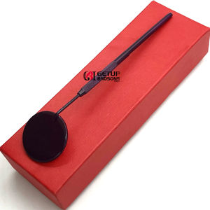 Haute Qualité Nouveau Style Prune Poudre Revêtement Extension De Cils Cercle Conception Miroir Avec Votre Propre Logo Personnalisé Instruments De Beauté - Product Image 1