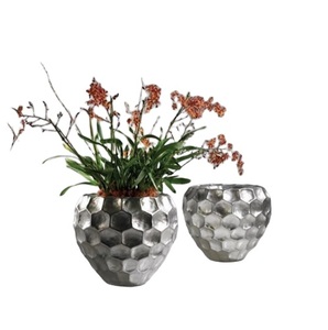 Florero de Metal Premium más vendido, florero de aluminio hecho a mano de alta calidad, jarrón decorativo para suelo, los últimos jarrones de Metal - Product Image 2