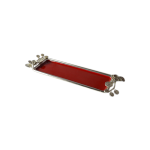 Meilleur Design pour le Design décoratif de la maison et le plateau de vaisselle de Restaurant avec un Design de finition peint en or plateau en métal solide - Product Image 4