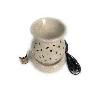Premium <b>Ceramic</b> Electric Aroma Oil <b>Diffuser</b> Lamp Handcrafted Table <b>Diffuser</b> | Essential Oil Burner for Home Spa Decor Relaxation - Product Image 5