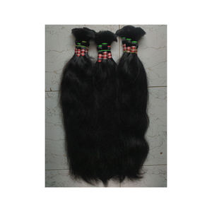 Extensiones de Cabello Remy Virgen Indio 100% de Alta Calidad, Doble Trama, 100 Gramos, Precio al por Mayor - Product Image 1