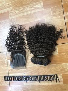 Extensions de cheveux bouclés de haute qualité, à la mode, 100% cheveux humains vierges Remy, tissage invisible, origine Vietnam - Product Image 6