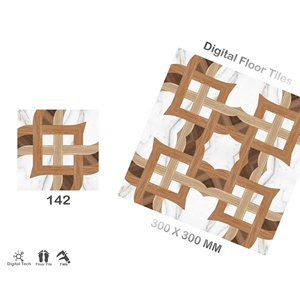 Vistaar marka HD baskılı ahşap tasarım seramik yer karoları 30x30 12x12 ucuz ahşap döşeme seçeneği 300x300mm