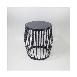 Trending New Design 2025 <b>Wooden</b> <b>Top</b> Metal Nesting <b>Table</b> Classic Nested <b>Tables</b> Metal Nesting <b>Table</b> Set Space - Product Image 5