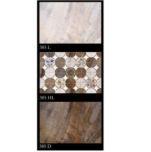 Carrelage mural en céramique porcelaine grise design pour salle de bain 30x45cm - Product Image 3