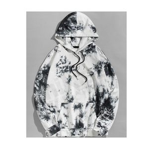 เสื้อฮู้ดผ้ามัดย้อมสำหรับผู้ชายเสื้อฮู้ดย้อมสีแบบผูก2024สินค้าขายดีออนไลน์ - Product Image 1