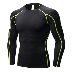 Camiseta de Compresión de Secado Rápido Personalizada de Alto Rendimiento sin Costuras para Hombre USA 2026 - Product Image 1