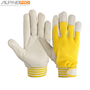 Guantes de seguridad de cuero para conductor antiimpacto de alta calidad Guantes de trabajador al por mayor de fábrica OEM - Product Image 5