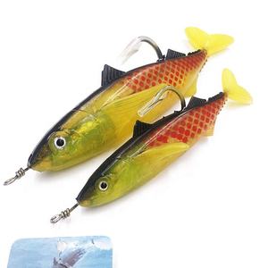 Leurre souple en PVC de 18 cm <span class=keywords><strong>pour</strong></span> eau salée profonde, idéal <span class=keywords><strong>pour</strong></span> la pêche au maquereau et au shad - Product Image 2