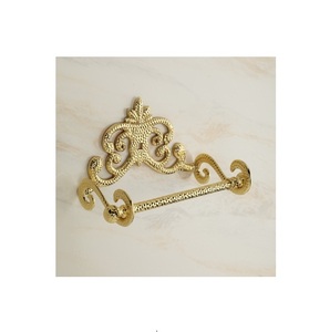 Best <b>Towel</b> Rack <b>Towel</b> Holder Bathroom Accessories Anti Rust Wall Mount <b>Towel</b> Holder with Gold Finishing - Product Image 5
