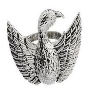 Brass <b>Butterfly</b> Silver Plated Napkin Ring Stocked Metal for Restaurant Use Party and Wedding Occasions - Product Image 1