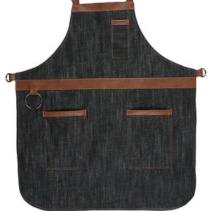 Quality Fashion Canvas With Genuine Leather Straps Waiter Coffee <b>Working</b> <b>Apron</b> LAN-0081 - Product Image 1