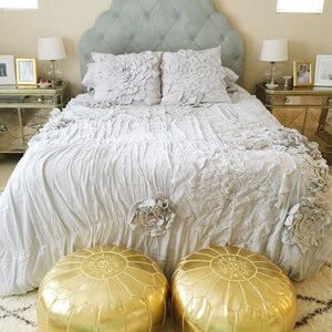 Pochette en cuir kaftan imitation or, style marocain, pour décorer une maison - Product Image 1