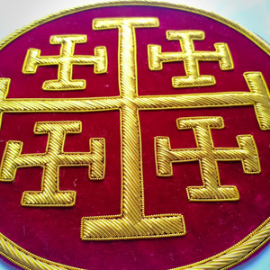 Insignia bordada a mano al por mayor insignia bordada hecha a mano de alta calidad para Christian - Product Image 2