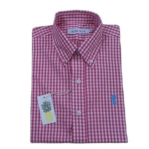 Chemise décontractée pour homme 100% coton popeline respirante et infroissable, col boutonné, mode estivale écologique - Product Image 1