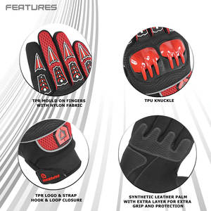 Gants de moto pour hommes, livraison gratuite, de bonne qualité, sécurité sur les doigts, avec impression par Sublimation - Product Image 6