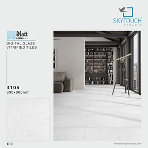 กระเบื้องปูพื้นพอร์ซเลนดีไซน์สีพื้นด้าน600X1200mm ผิวด้านความละเอียดสูงจากอินเดีย - Product Image 6