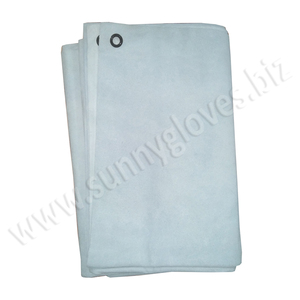 Chrome Leather Welding Blanket with Brass Eyelets - Product Image 2