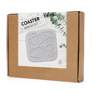 Easy DIY Concrete Coaster Gift Kit <b>Mold</b> Included - Product Image 6