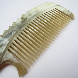 100% Natural Buffalo Horn <b>Comb</b> HUONG DANG DS 314 for Personal & Home Use Common Lice <b>Comb</b> with Polished Surface Durable - Product Image 2