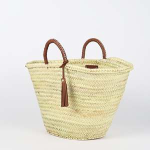Honolulu Straw Market Basket - Product Image 1